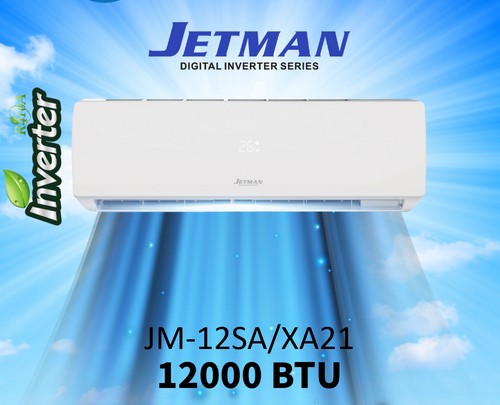 Jetman Digital Inverter Split Aircon 12 000 BTU (Excludes Cantilever Bracket)