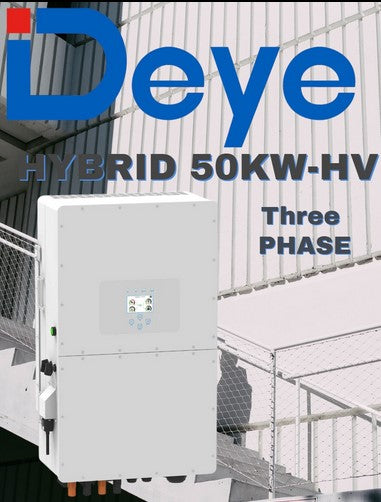 Deye 50Kw Three Phase Hybrid Inverter (SUN-50K-SG01HP3-EU-BM4)