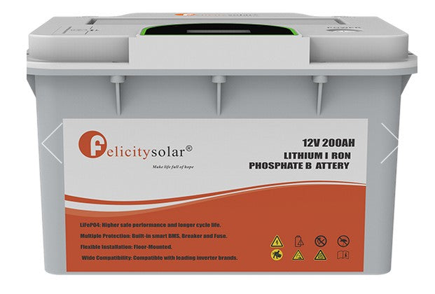 Felicity solar 12V 200Ah lithium battery