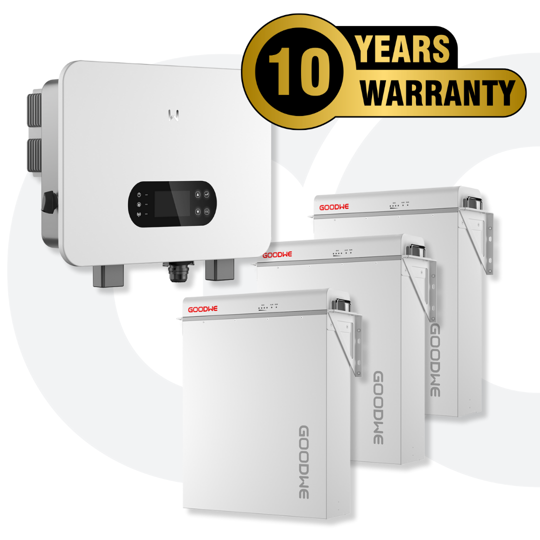 GoodWe ES Uniq 12kW + 3 x Bat LX A5 ( 5kWh ) + 10 year warranty
