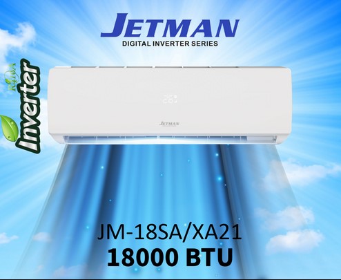 Jetman Digital Inverter Split Aircon 18 000 BTU (Excludes Cantilever Bracket)