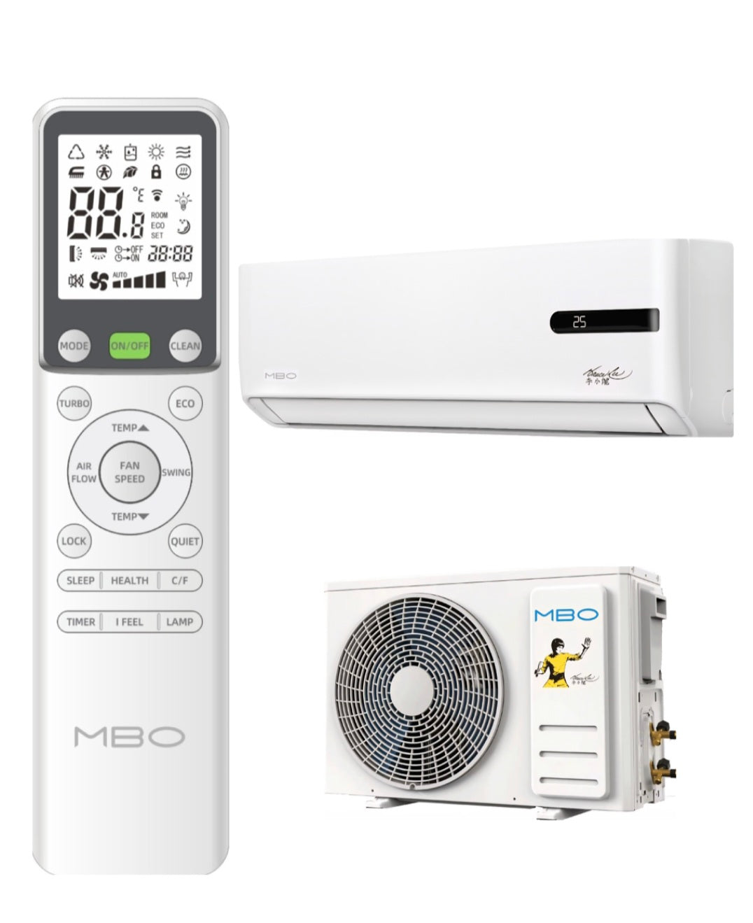 MBO inverter type air conditioner 12000BTU
