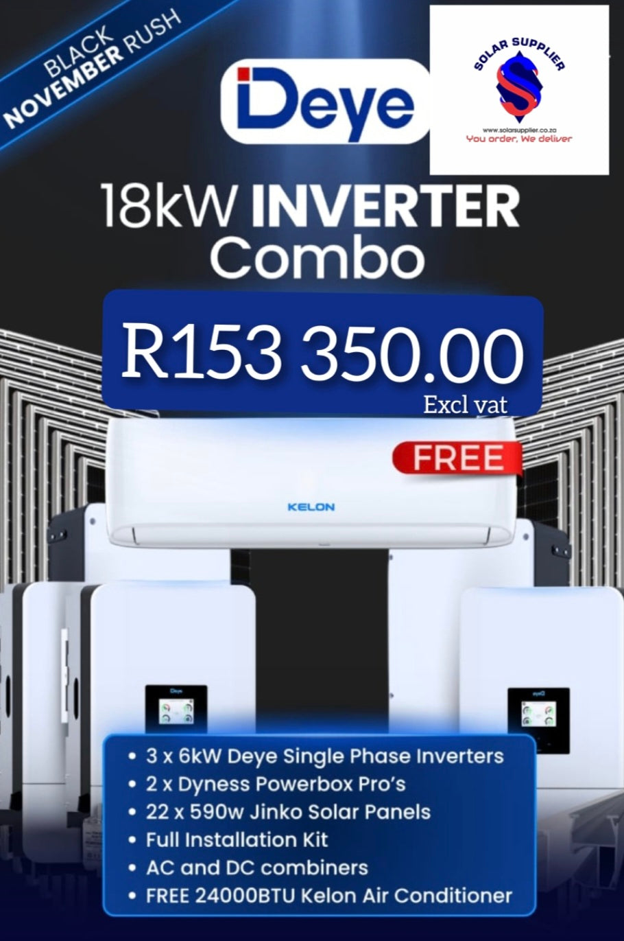 18KW Deye solar system