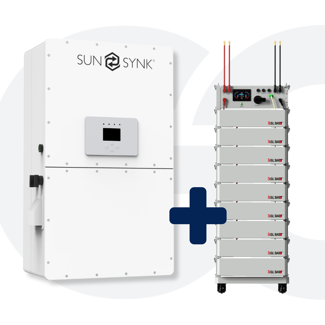 SunSynk Hybrid Inverter 50kW + BSL HV Pack 9 Battery (518,4V/70kWh)(555.66V-453.6V)