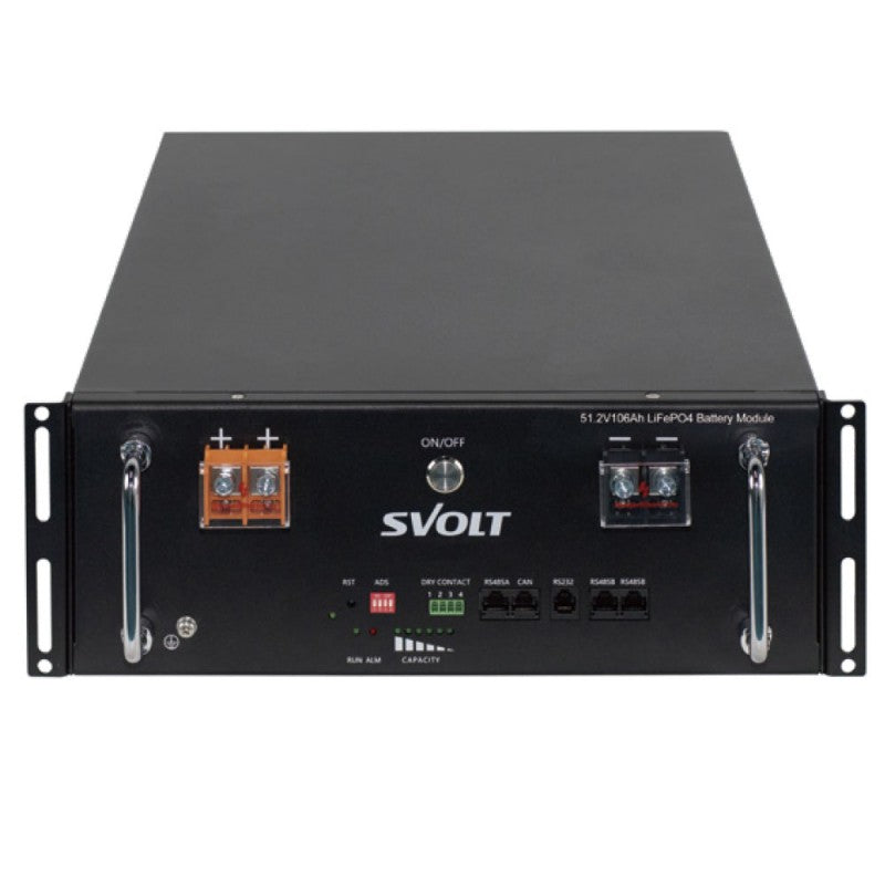 SVOLT CNN5121 Lithium Battery - 51.2V / 106Ah / 5.43 kWh – rack Mount